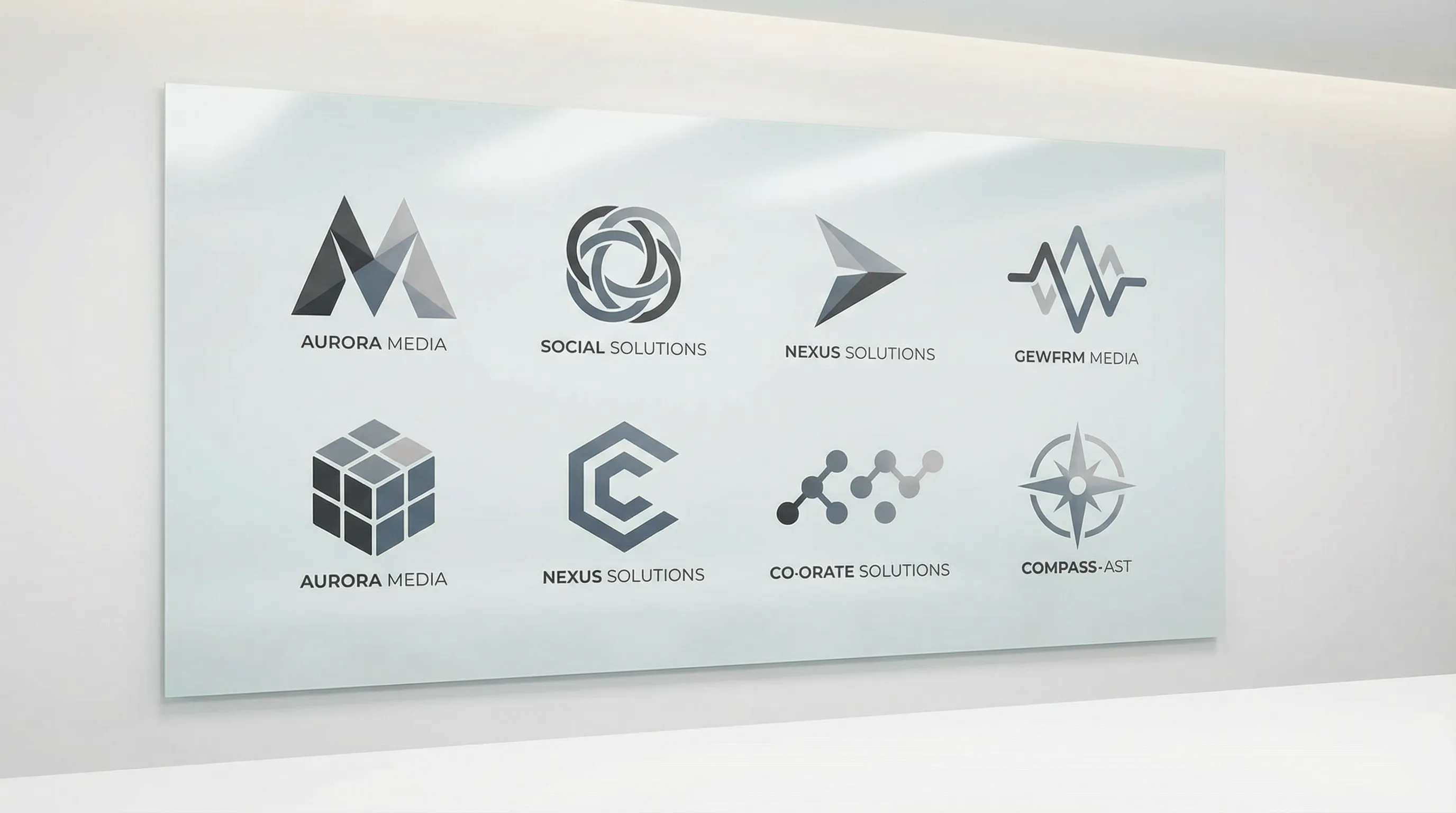 嗨动漫 媒体合作伙伴Logo展示